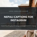 Nepali Captions for Instagram